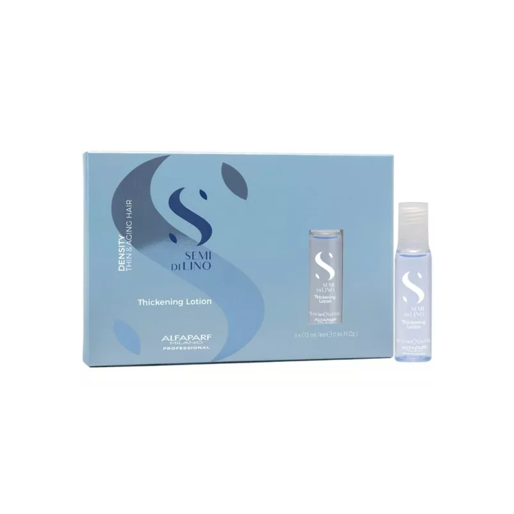 Лосьон для щільності волосся Alfaparf Semi Di Lino Thickening Lotion 6x13 мл