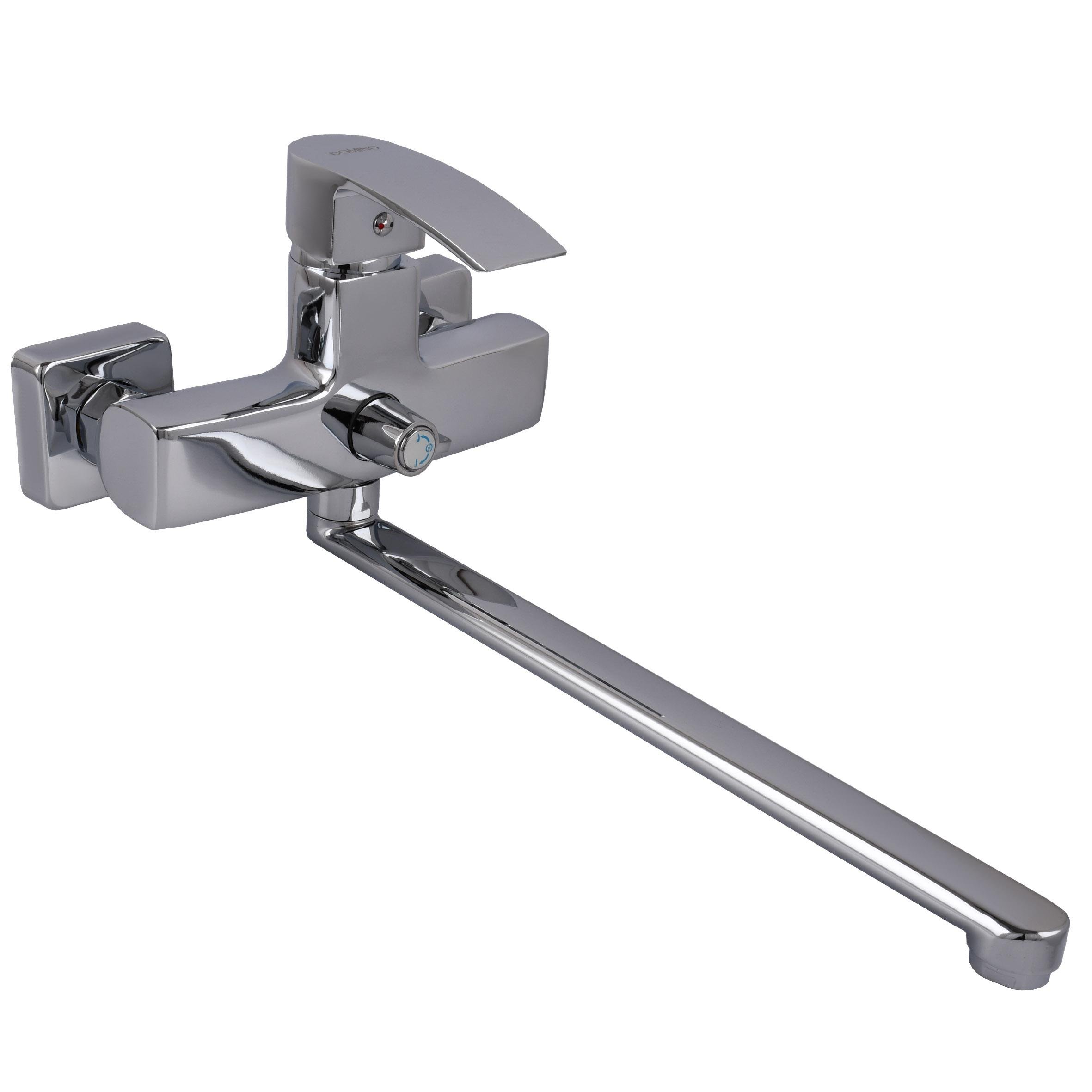 Змішувач для ванни DOMINO RONDO DND-208 з лійкою та шлангом