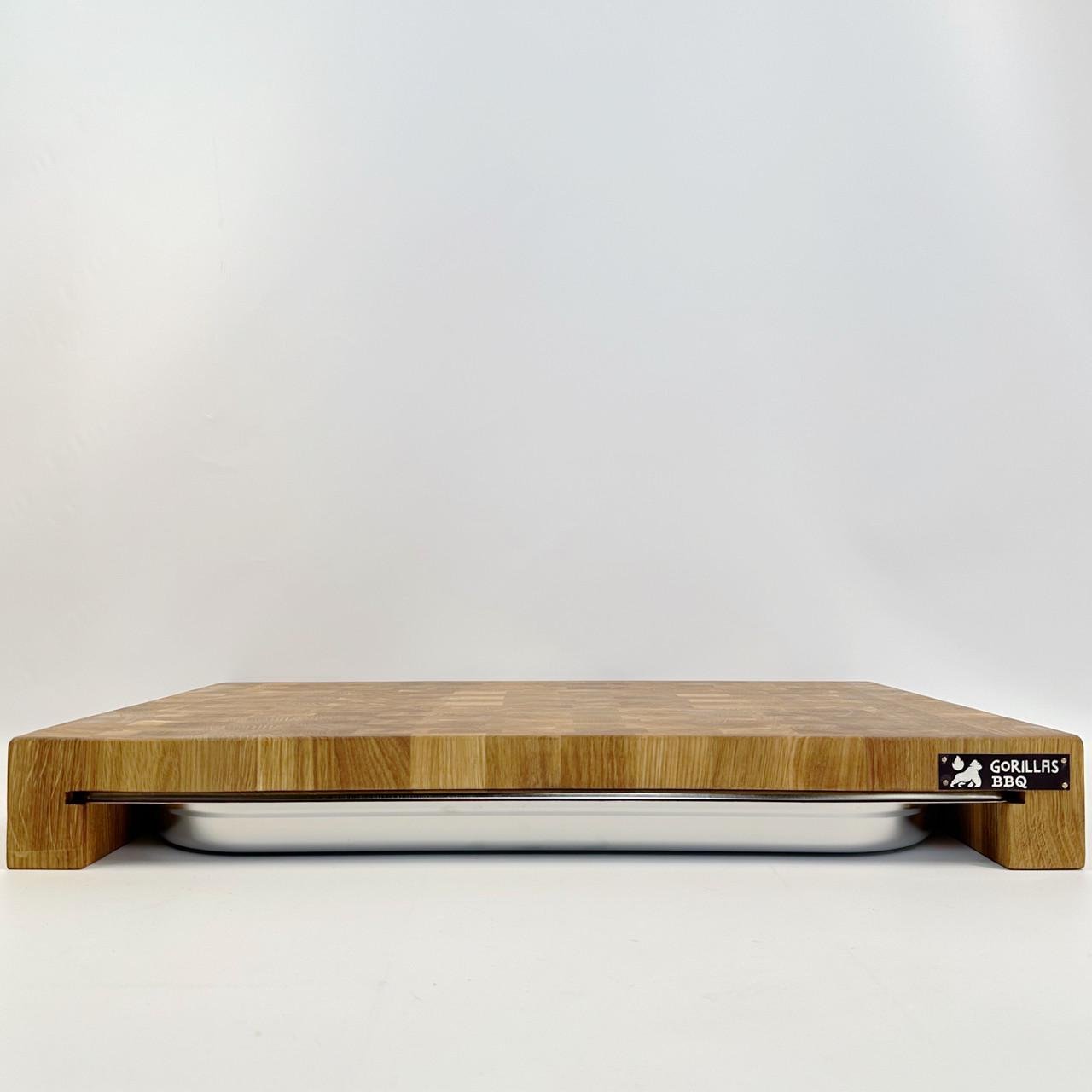 Доска разделочная профессиональная торцевая с гастроемкостью 60х40х7,5 см (DS8) - фото 7 Доска разделочная профессиональная торцевая с гастроемкостью 60х40х7,5 см (DS8) - фото 7