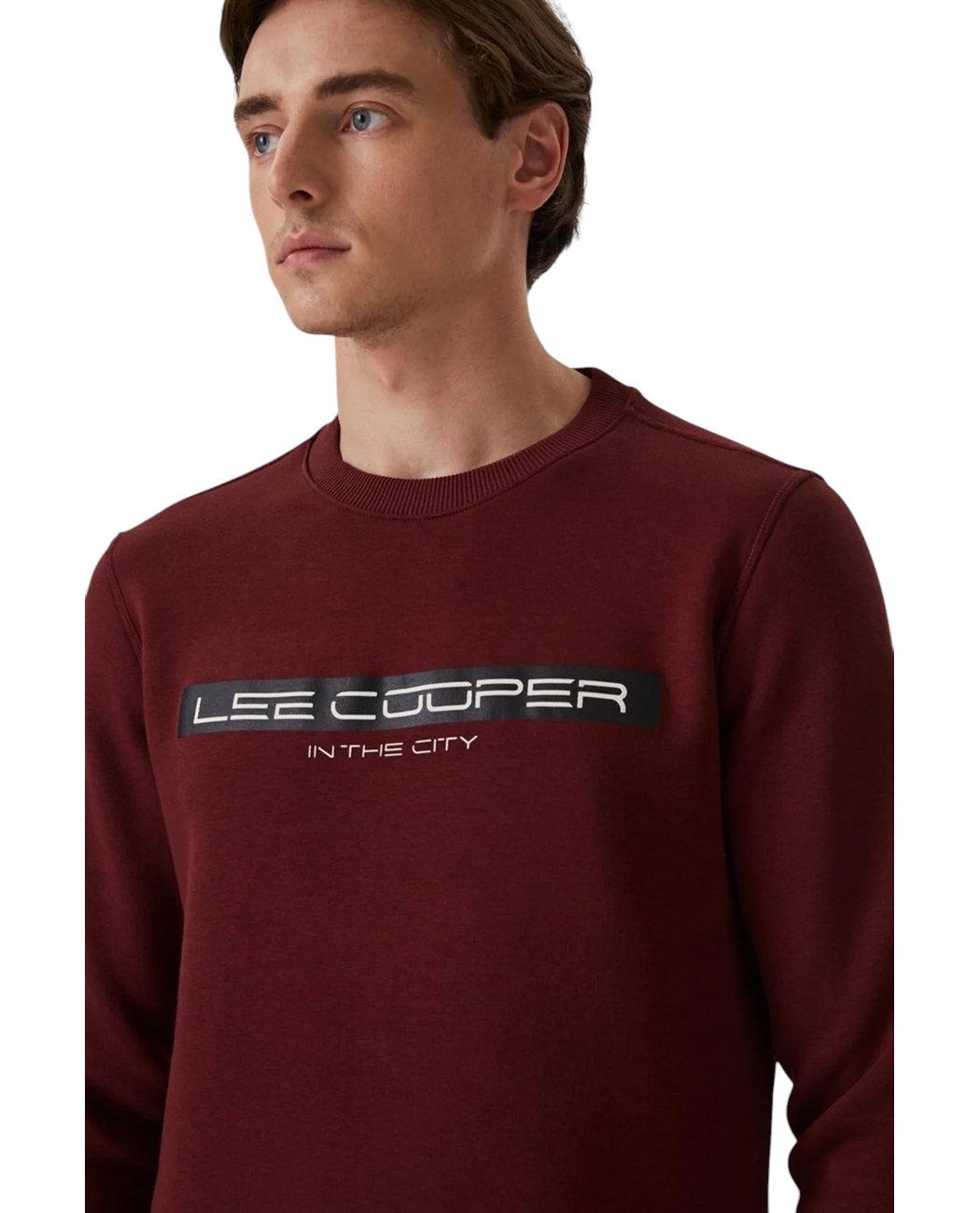 Світшот чоловічий Lee Cooper 231LCM241022.4201 XXL Бордовий (8682272351633) - фото 6 Світшот чоловічий Lee Cooper 231LCM241022.4201 XXL Бордовий (8682272351633) - фото 6