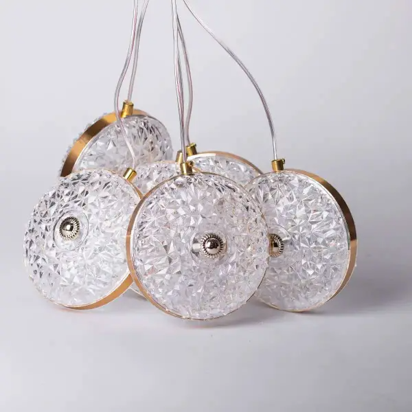 Гирлянда штора сетевая LED с объемными фигурками Бриллиант 3х0,9 м 6 ламп Теплый желтый (6L3MDIA) - фото 14