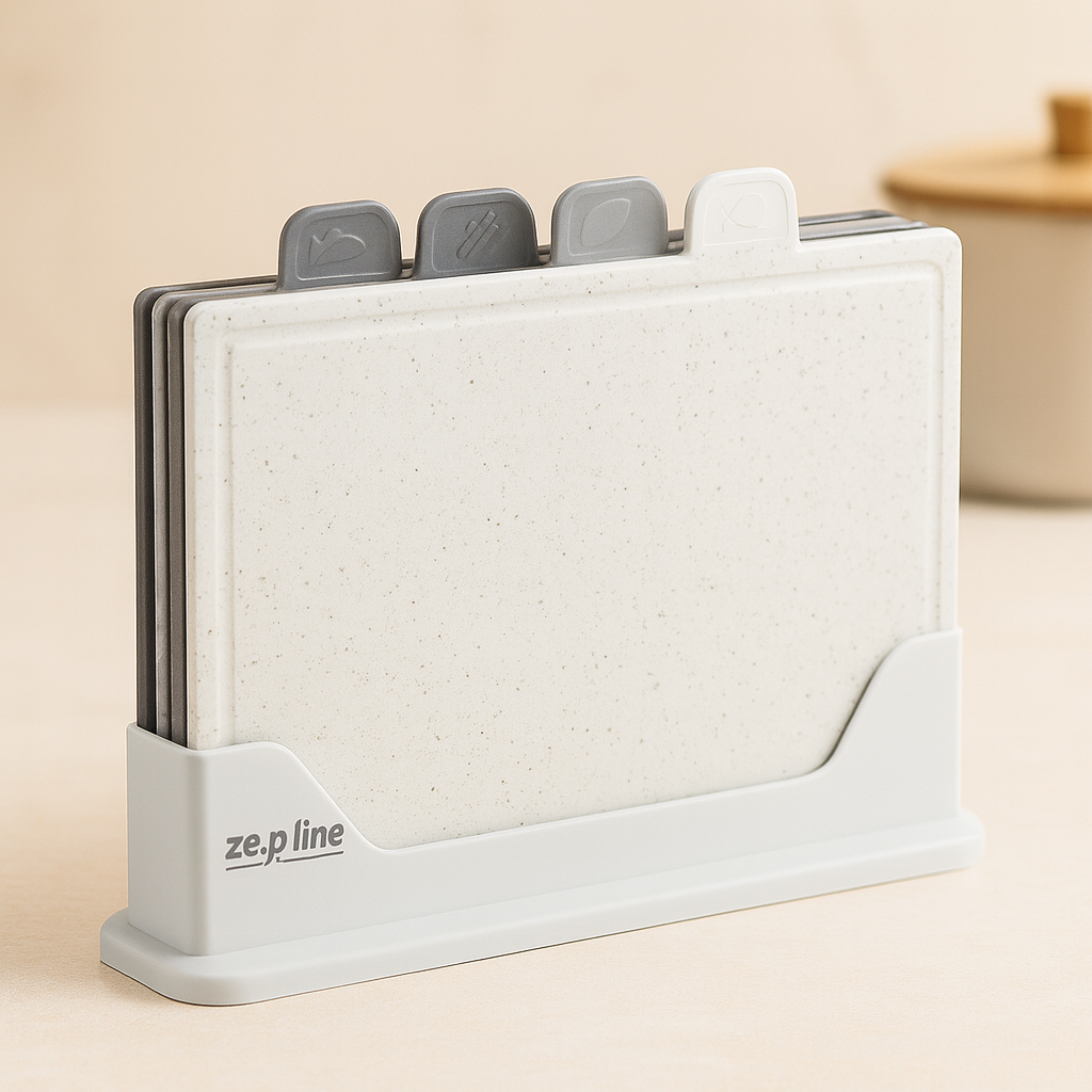 Набор разделочных досок Zepline ZP-00220 4 шт. Серый Набор разделочных досок Zepline ZP-00220 4 шт. Серый