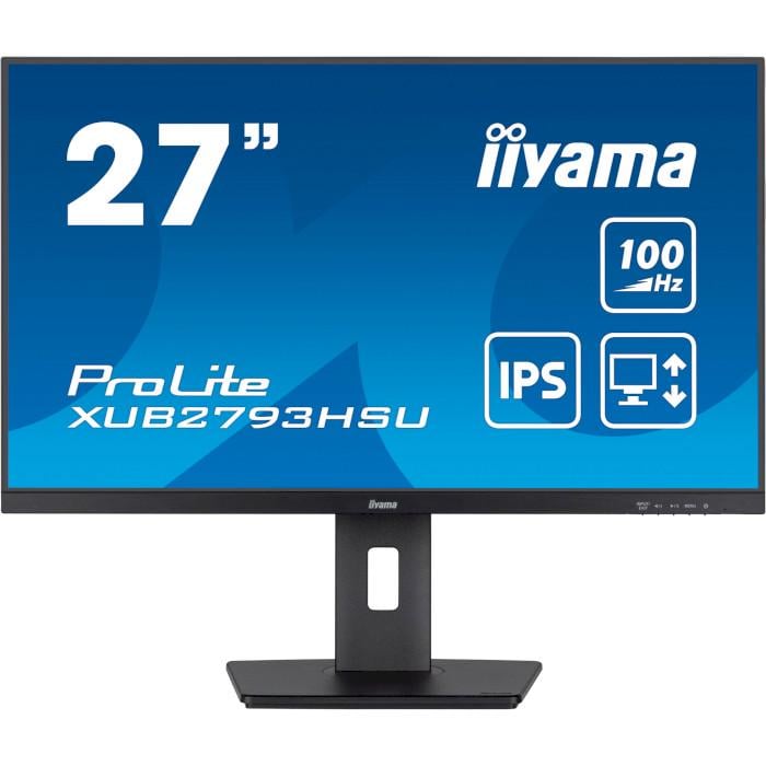 Монитор Iiyama ProLite XUB2793HSU-B7 Black (31980657)