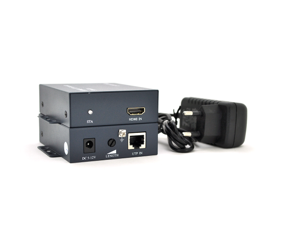 Подовжувач VOLTRONIC 100 м cat5e/cat6e 1080P/3D Black (YT-SCPE HDM-100m1080Р)