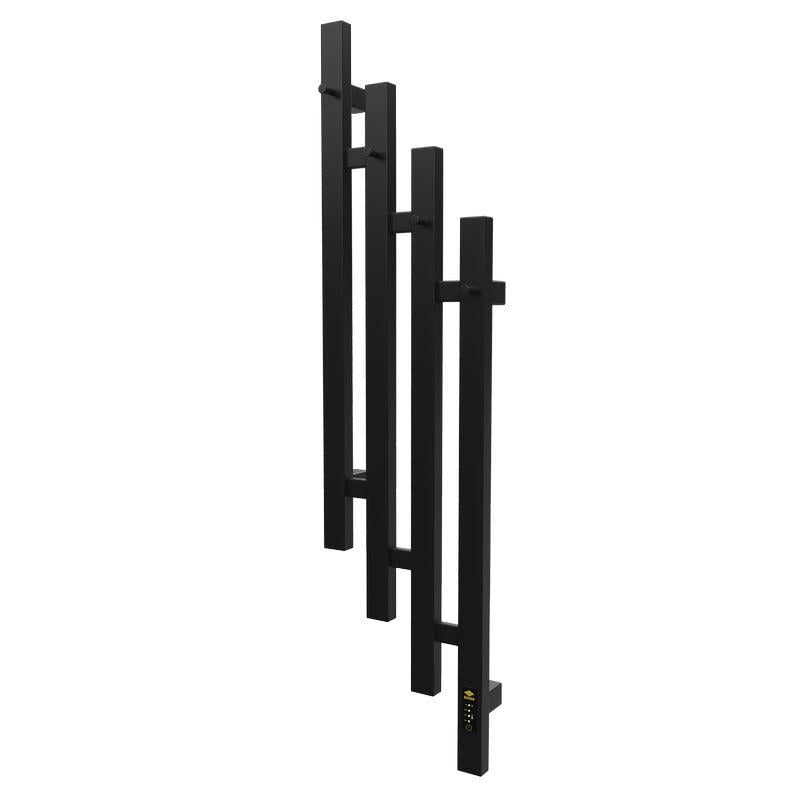 Рушникосушарка електрична KOSSER Стійка Каскад 1100х280 ER з таймером Чорний (2000962931440-1)