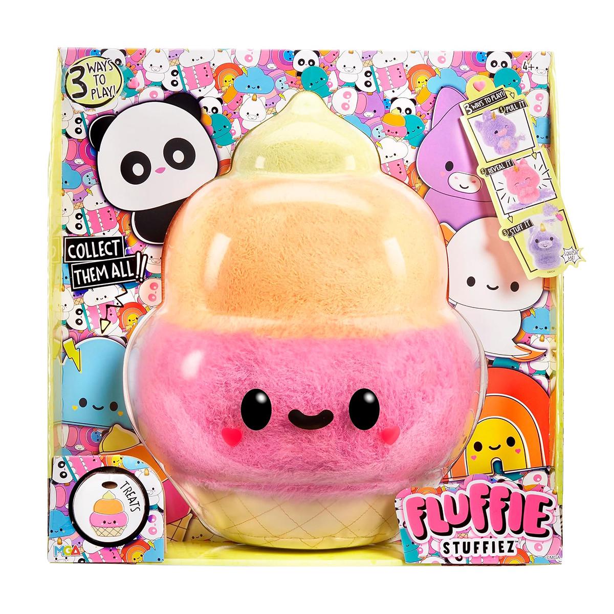 Мягкая игрушка-антистресс Fluffie Stuffiez Large Plush Мороженое (23565204)