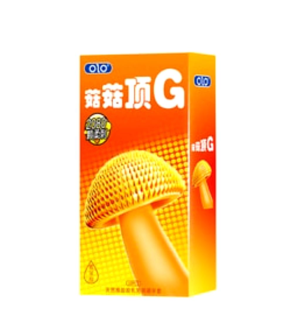 Презервативи OLO з пухирцями та гіалуроновою кислотою 10 шт. (OLO206707)