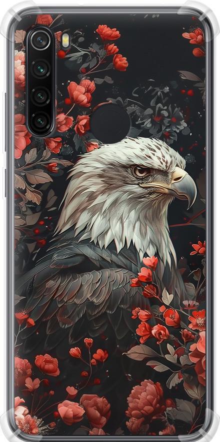Чехол на Xiaomi Redmi Note 8 Цветочный страж (6102sp-1787-42517)