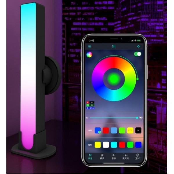 Подвійна фонове освітлення Puluz SYA0021236 RGBW 70 LED 10 Вт пульт Wi-Fi (1893190465) - фото 2