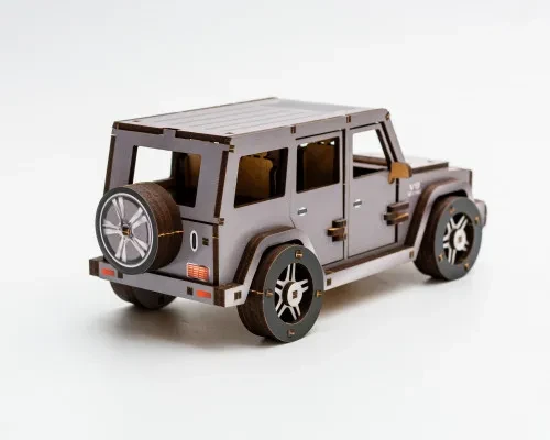 Конструктор 3D PuzzleOK Gelandewagen деревянный 109 деталей (мс-2691) - фото 3 Конструктор 3D PuzzleOK Gelandewagen деревянный 109 деталей (мс-2691) - фото 3