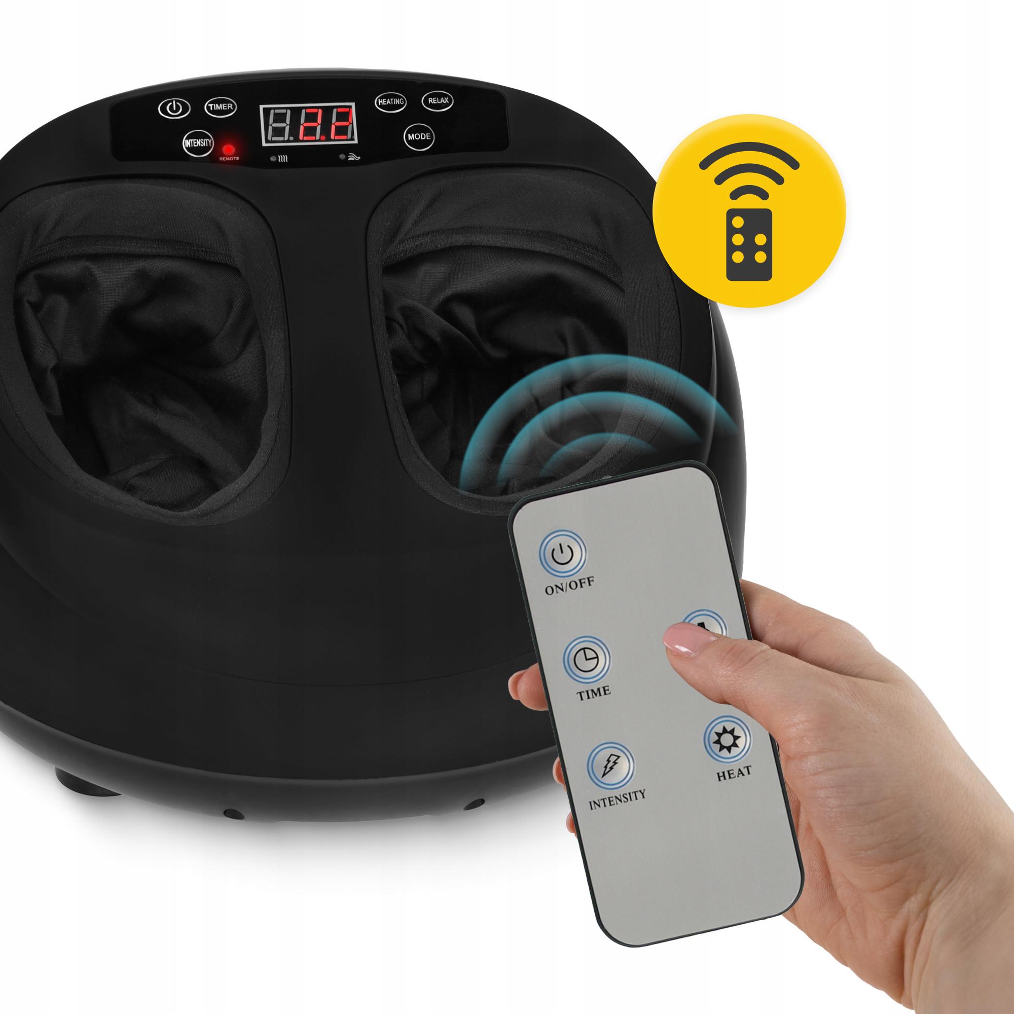 Масажер для стоп 4fizjo Premium багатофункціональний з підігрівом Black (P-5905973403498) - фото 5 Масажер для стоп 4fizjo Premium багатофункціональний з підігрівом Black (P-5905973403498) - фото 5