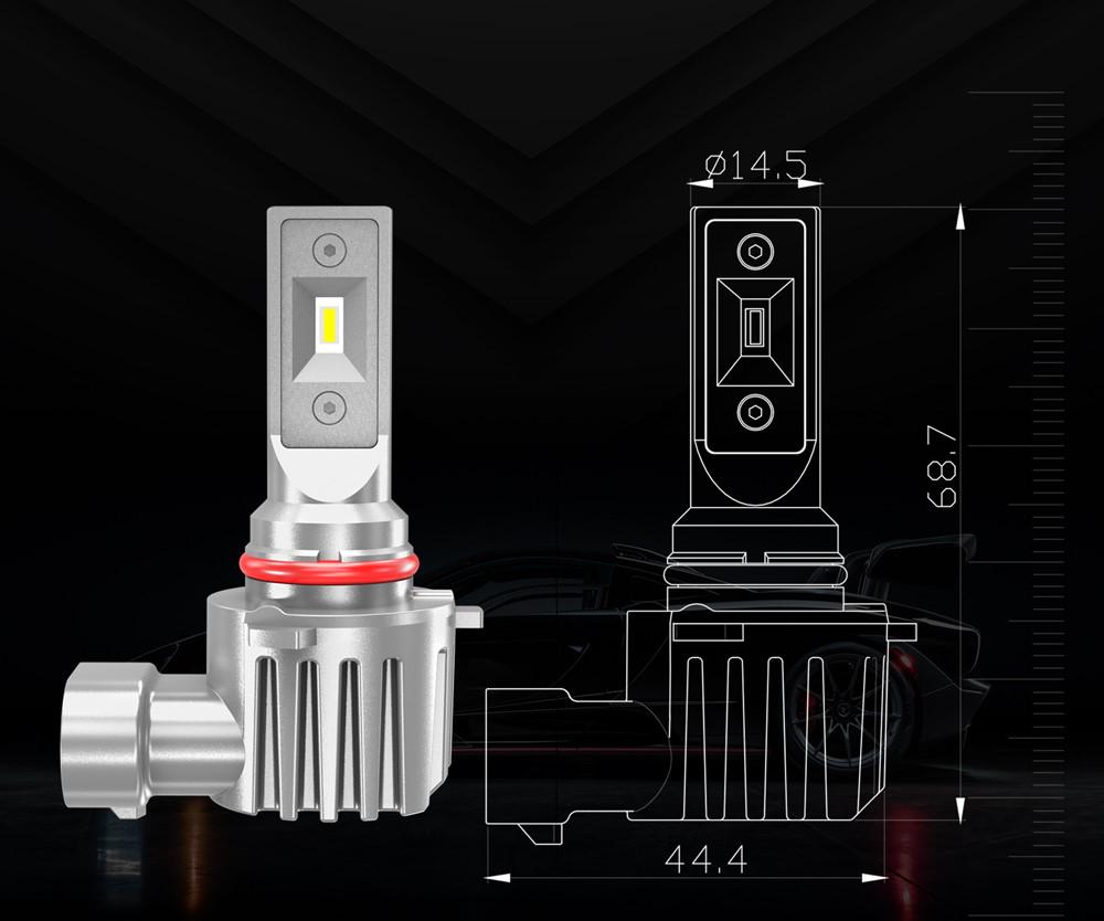 Автолампи Sho-Me F3 9005 LED 20W 2 шт. - фото 8 Автолампи Sho-Me F3 9005 LED 20W 2 шт. - фото 8