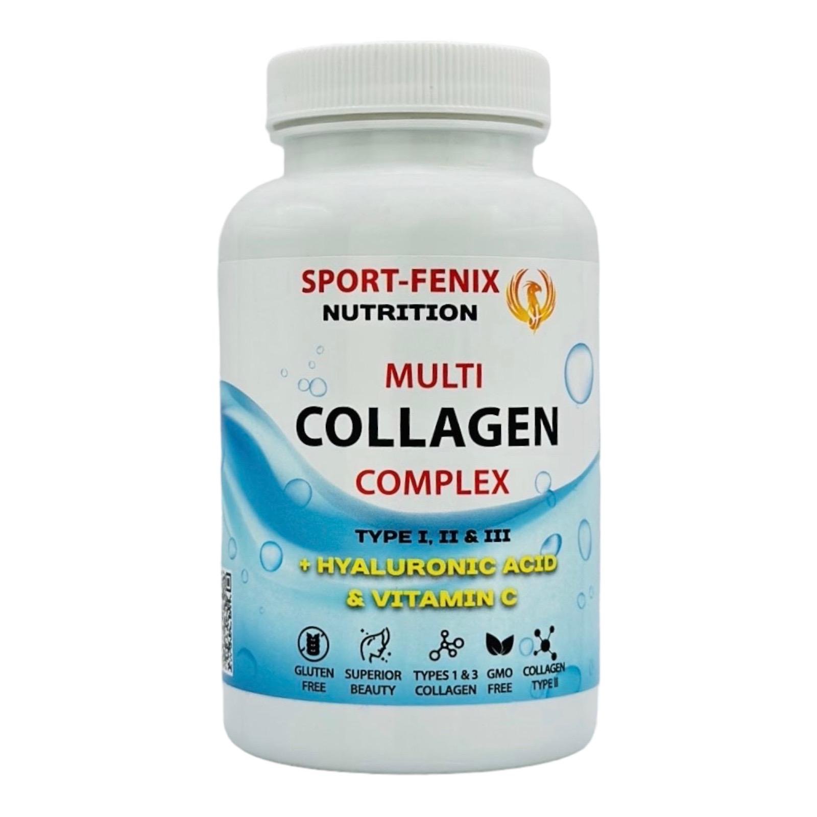 Колаген Sport-Fenix Multi Collagen Complex Type I/II/III 120 капс. (4820259600051)