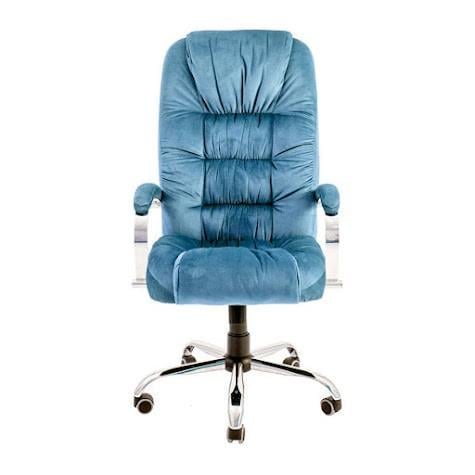 Кресло офисное компьютерное Richman Richard Хром M2 Anyfix Голубой - фото 2 Кресло офисное компьютерное Richman Richard Хром M2 Anyfix Голубой - фото 2