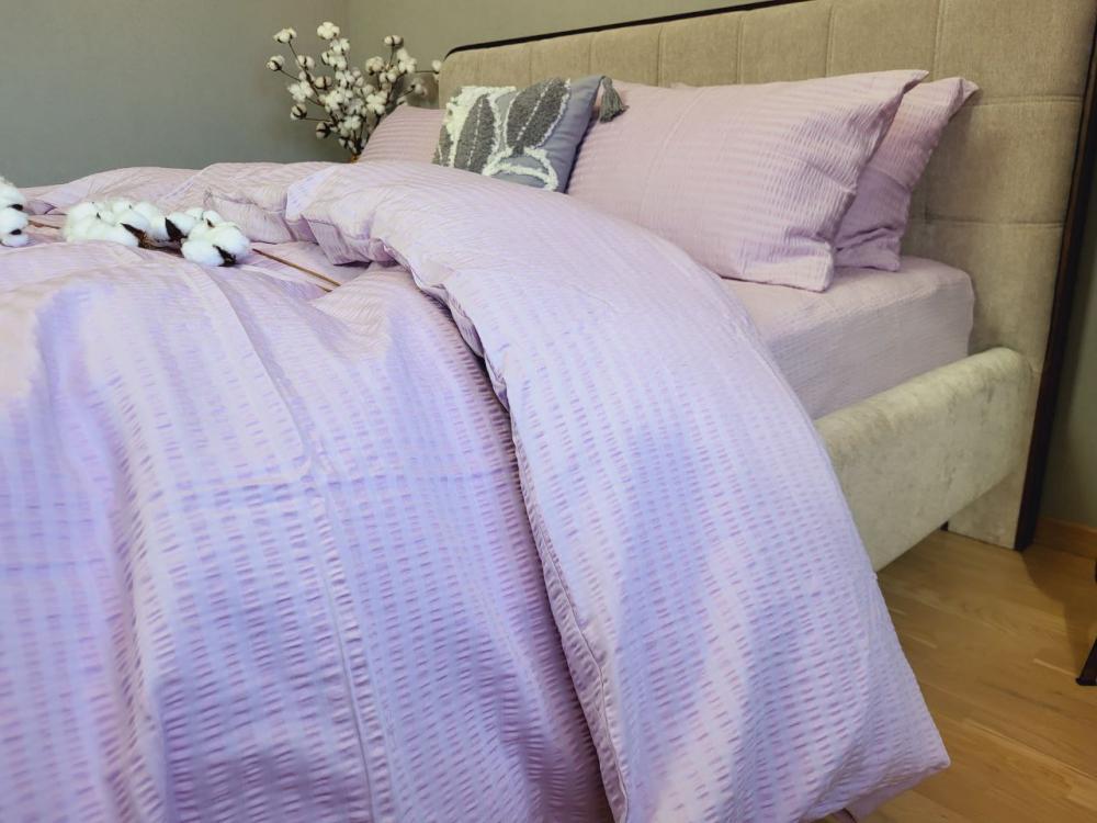 Комплект постельного белья Кис S3011 сатин Premium Gofre полуторный/наволочки 50х70/70х70 см (6440) - фото 1