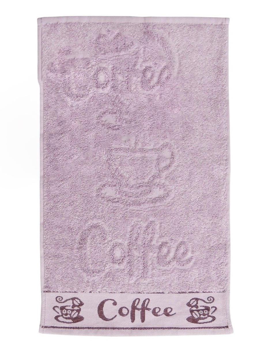 Полотенце Parisa J-194 coffee 420 г/м2 30x50 см Лиловый (21654)