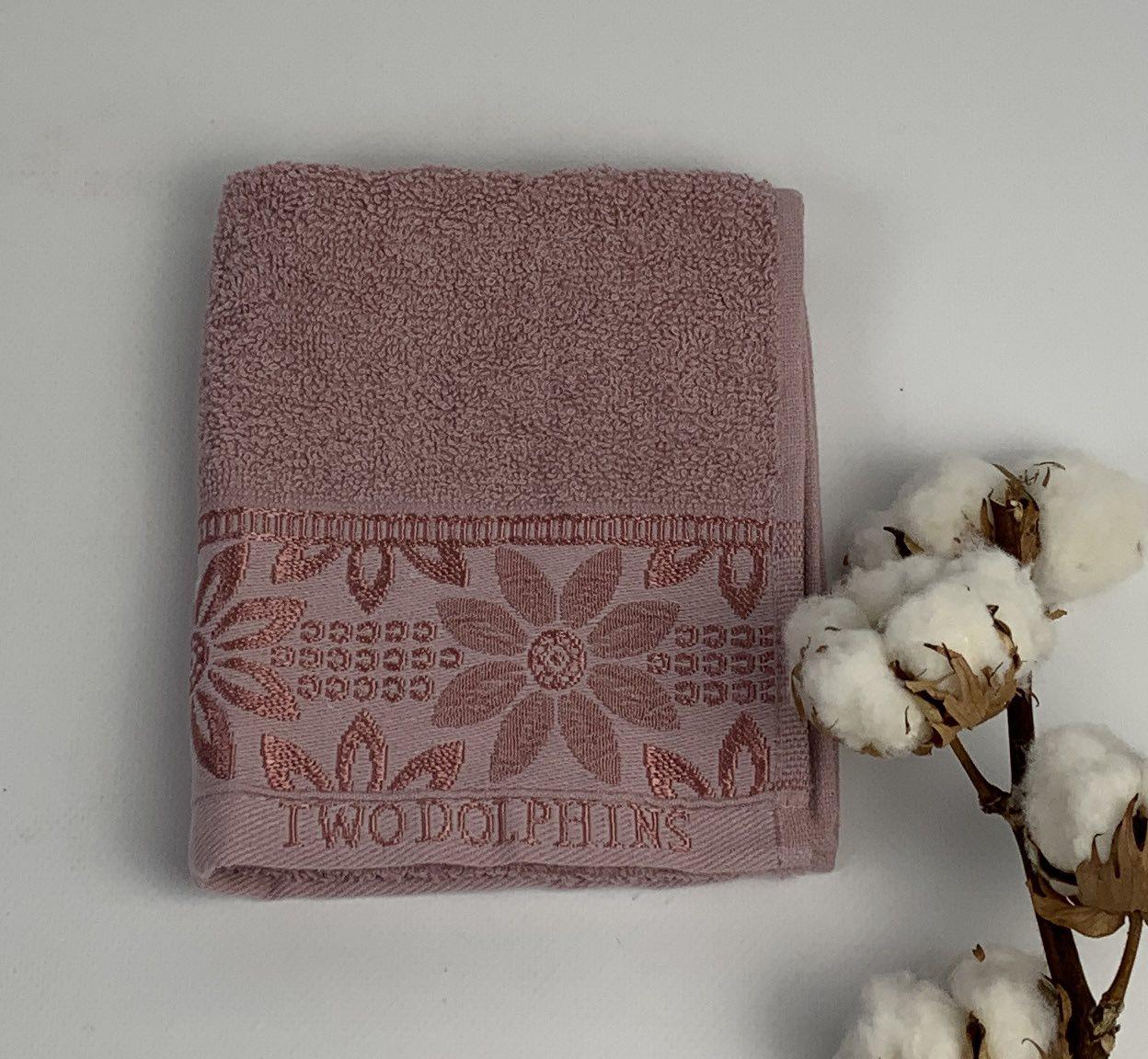 Полотенце Two Dolphins Vip Cotton Kaluga A152 30х50 см Розовый (CN32130)