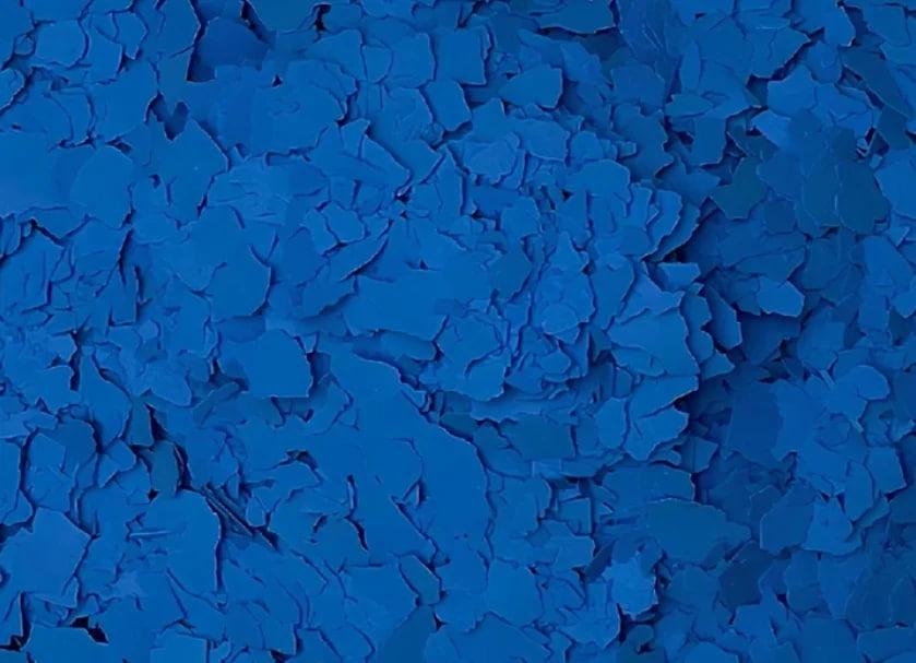 Декоративные чипсы EPOCOAT Flock 1 кг BEAD Blue