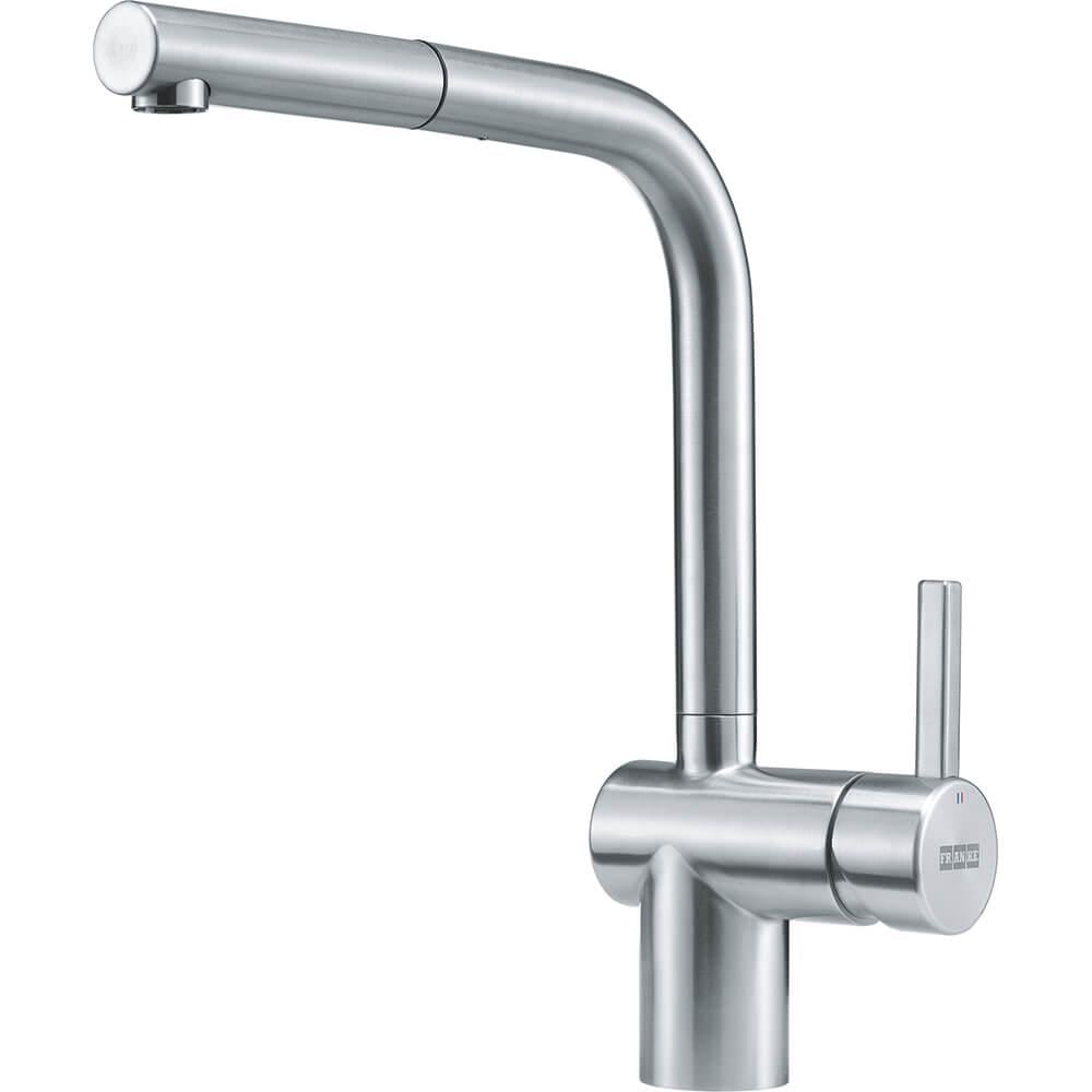 Смеситель для кухни Franke Atlas Neo 115.0521.438 с видвижной лейкой Сатин (216674)