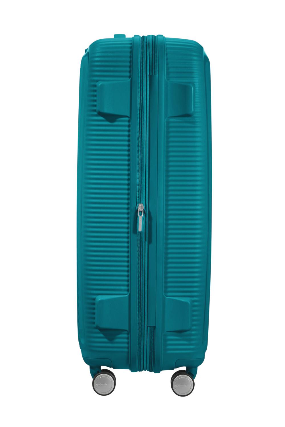 Чемодан American Tourister Soundbox 77х51,5х29,5/32,5 см Бирюзовый (32G/14003) - фото 3