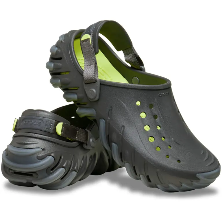 Крокси чоловічі Crocs Echo Icy RO Clog р. 43-44 Чорний (22262)