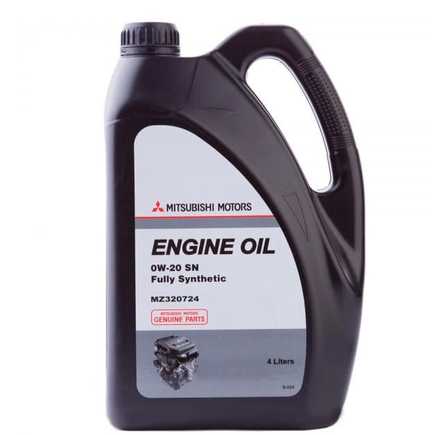 Масло моторное Mitsubishi Engine Oil 0W-20 4 л (552)