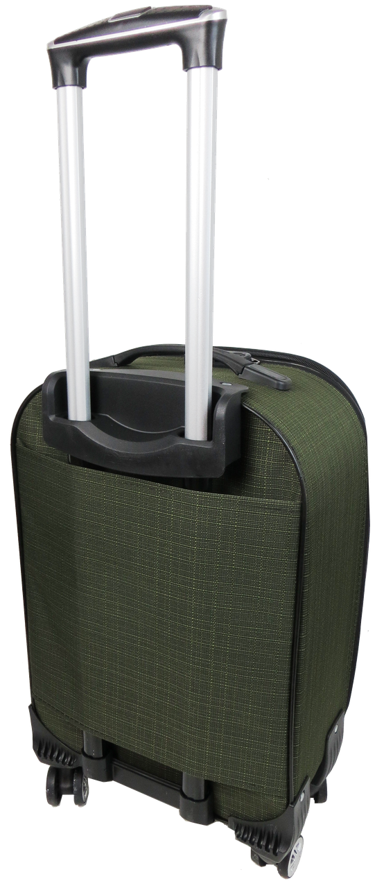 Чемодан маленький Gedox GD Polo тканевый на колесах 42 л Хаки - фото 4 Чемодан маленький Gedox GD Polo тканевый на колесах 42 л Хаки - фото 4