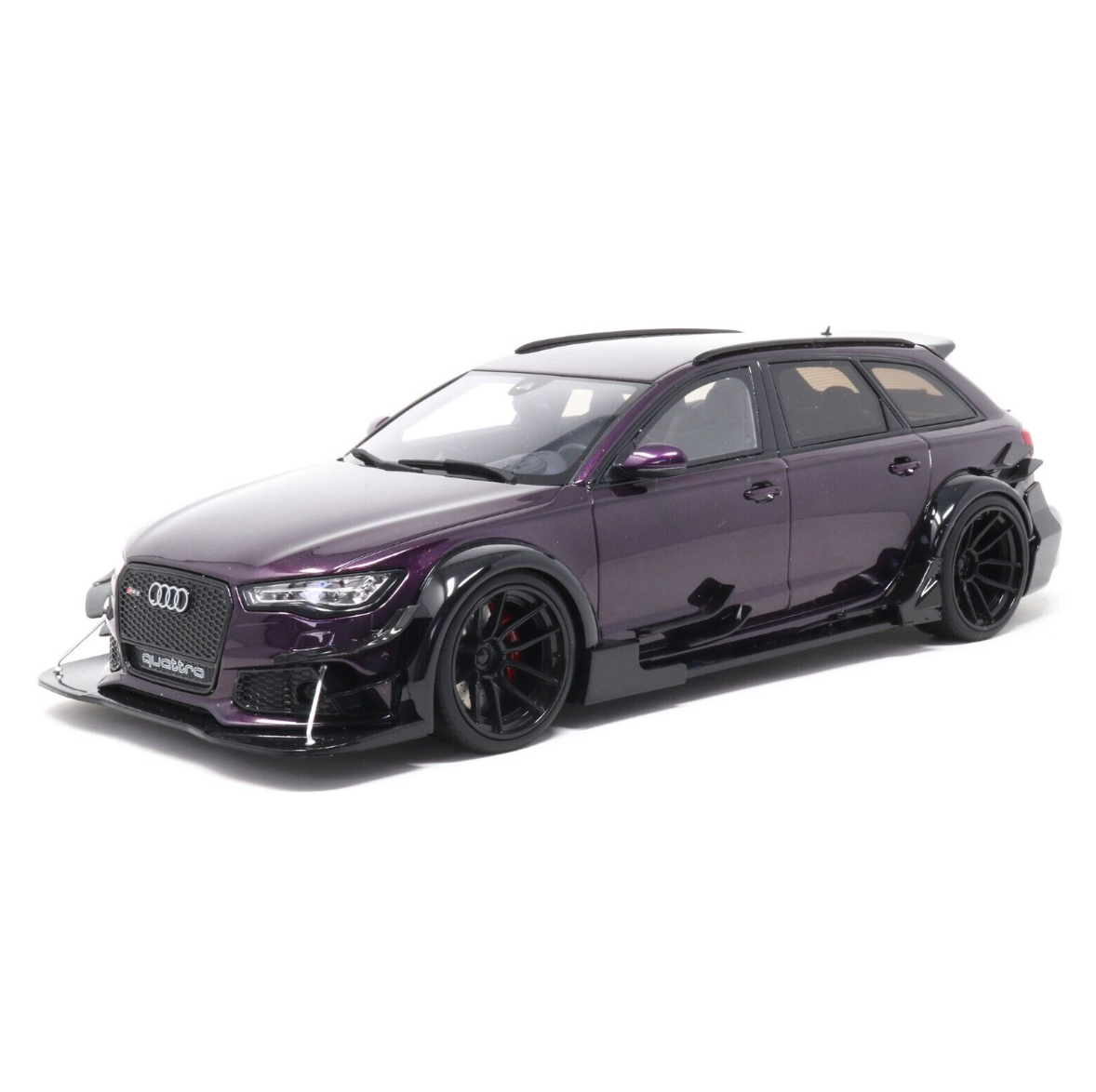 Модель автомобиля GT Spirit 1:18 Audi RS6 С7 Avant Body Roof Box Black Lila (GT864)