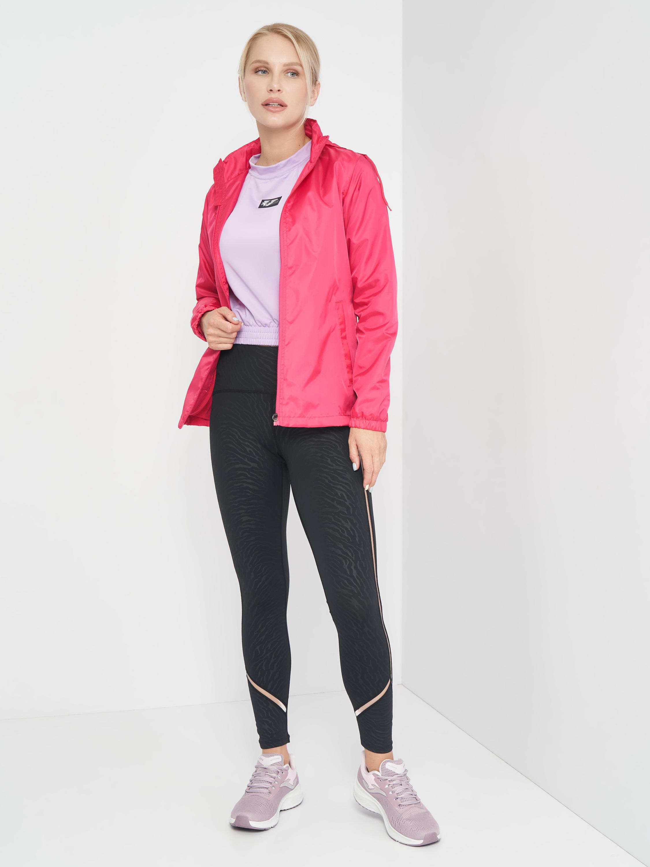 Куртка ветрозащитная Joma 900037.500 Rainjacket Galia L Fuchsia Woman (9995128745111) - фото 3