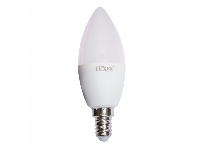 Лампа LED EKO LUXEL C37 230 V 10 W 820 lm E14 3000K у формі свічки (048-HE)