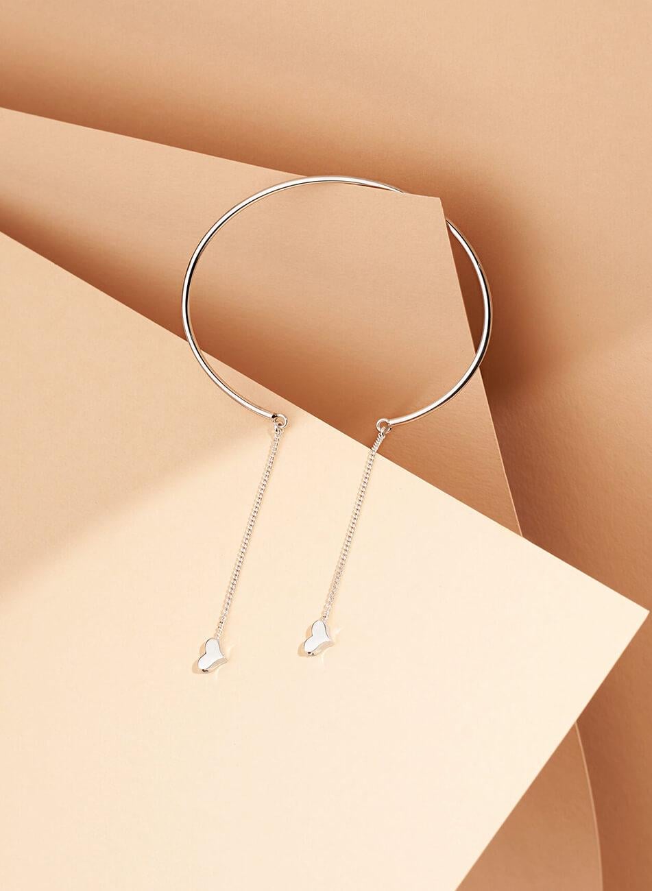 Браслет Couple жіночий IVA JEWELRY срібний One size Браслет Couple жіночий IVA JEWELRY срібний One size