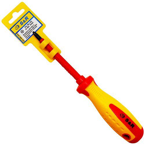 Викрутка S&R з профілем PH2х100 мм 1000V (250088053) - фото 2 Викрутка S&R з профілем PH2х100 мм 1000V (250088053) - фото 2