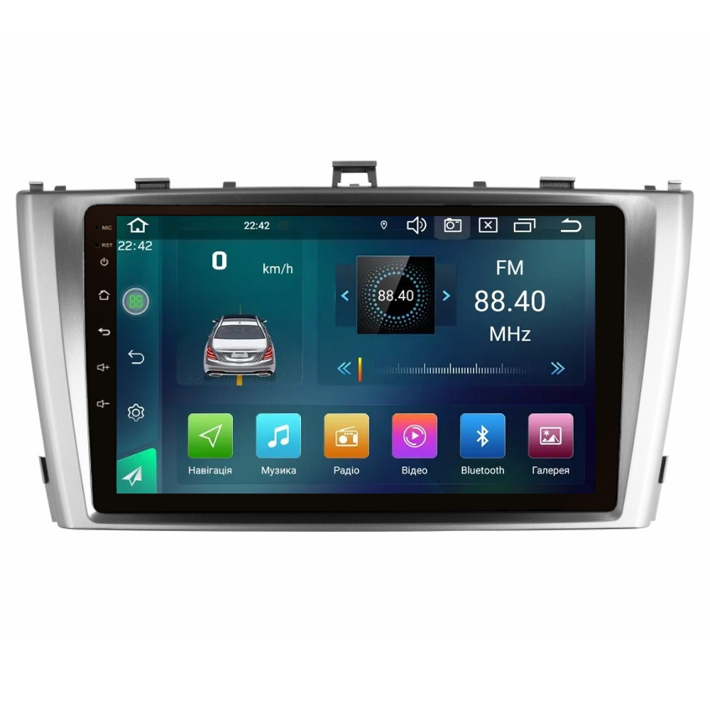 Магнитола штатная CYCLONE C9 CPL GSM Carplay 2/32 GB 4G для Toyota Avensis 2008-2015 г. (AR-81619)