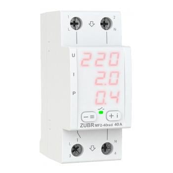 Реле напряжения Zubr MF2-40red (18003779) - фото 4 Реле напряжения Zubr MF2-40red (18003779) - фото 4