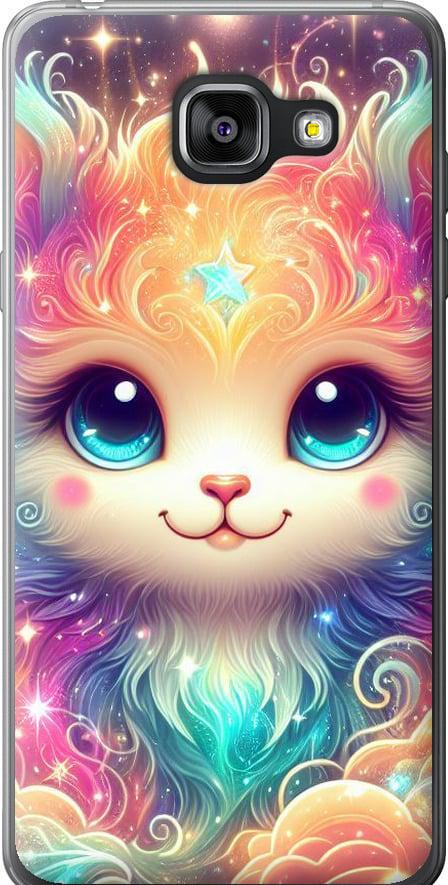 Чехол на Samsung Galaxy A5 (2016) A510F Сказочный котенок (5813u-158-42517)