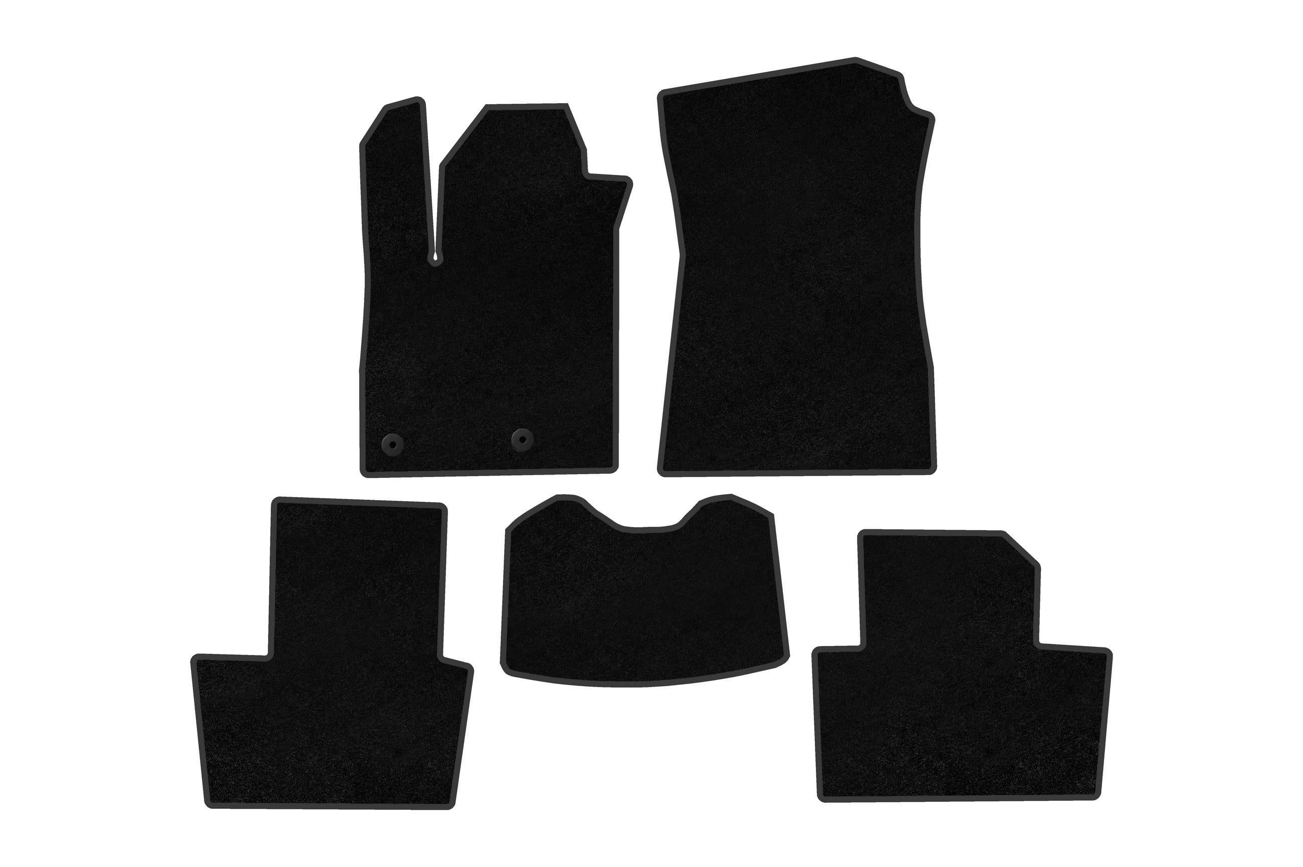 Коврики автомобильные текстильные Digital Designs Classic бензин для Renault Austral 2022- гг. Черный (184844)