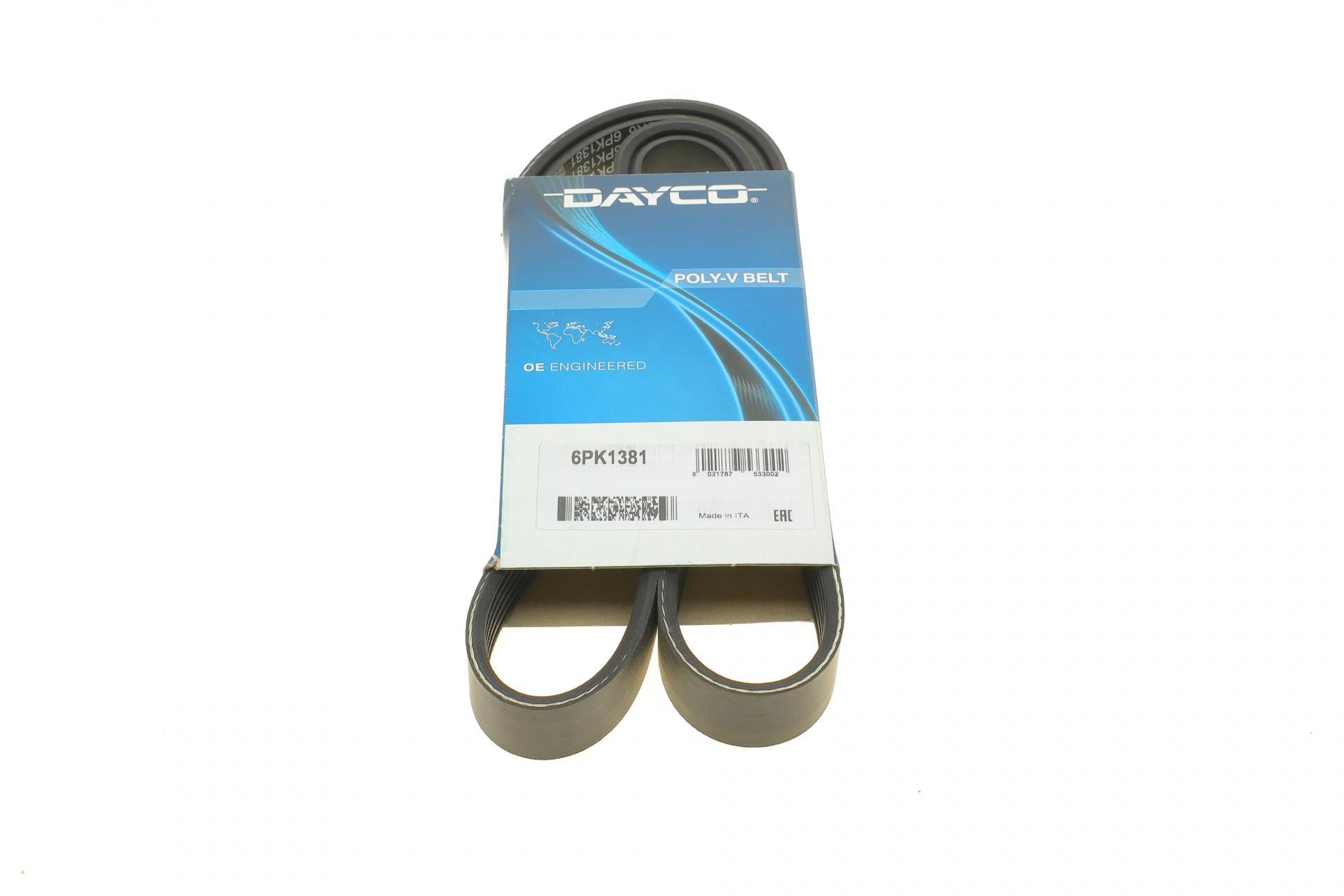 Ремень генератора DAYCO Opel Zafira 1.9 CDTI 05- (6PK1381)