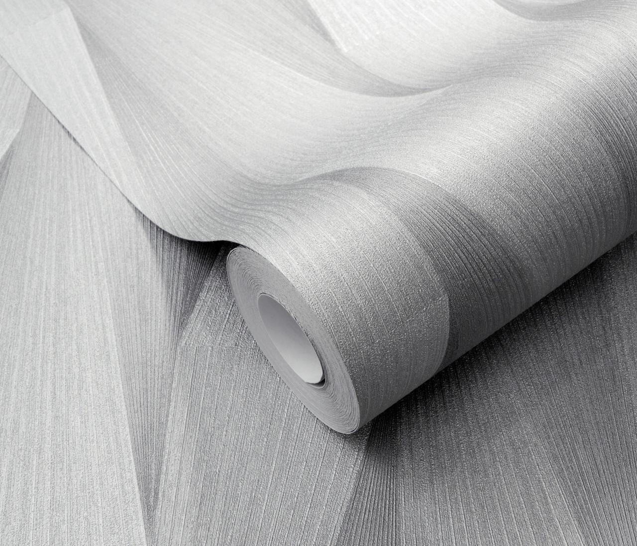 Шпалери флізелінові Erismann Fashion for walls 5 12254-31 Декор вініл гарячого тиснення 1,06х10,05 м Сірий