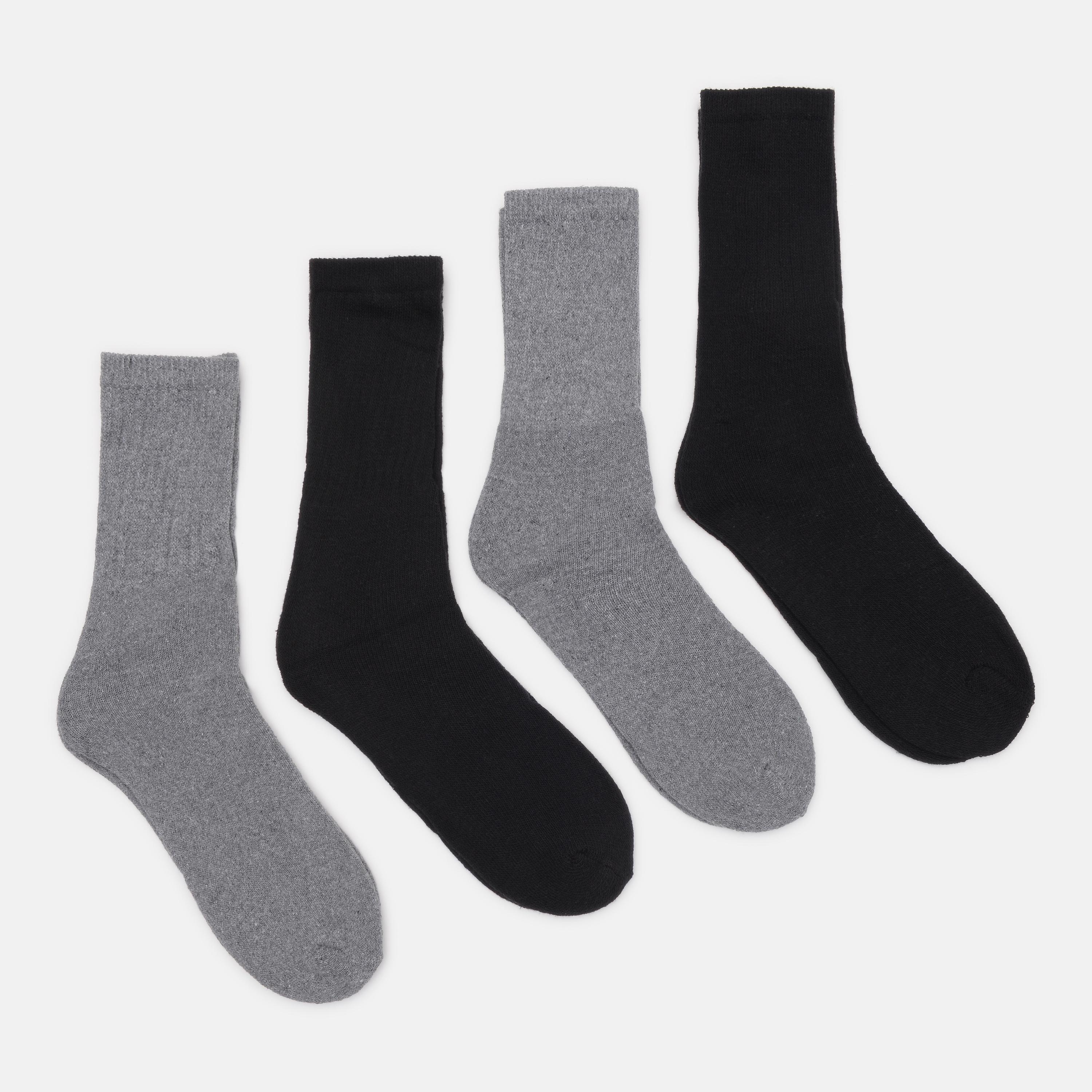Шкарпетки C&A 4 пари р. 39-42 Сірий/Чорний (14098854074)