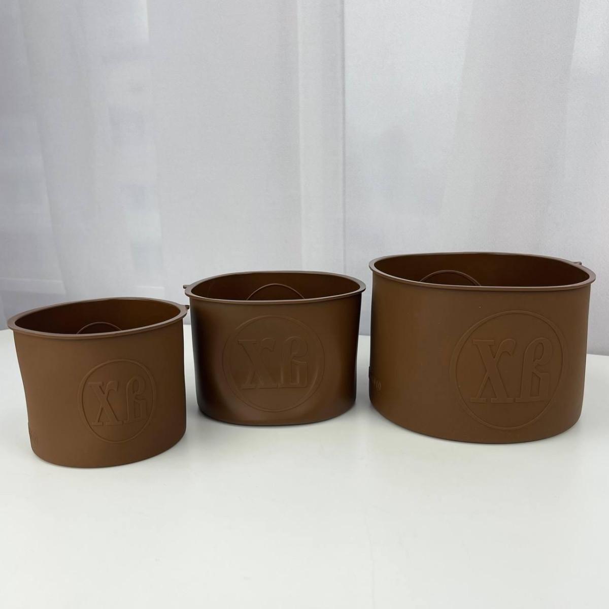 Набор силиконовых форм для выпекания пасхи 6752 (436020) - фото 3 Набор силиконовых форм для выпекания пасхи 6752 (436020) - фото 3