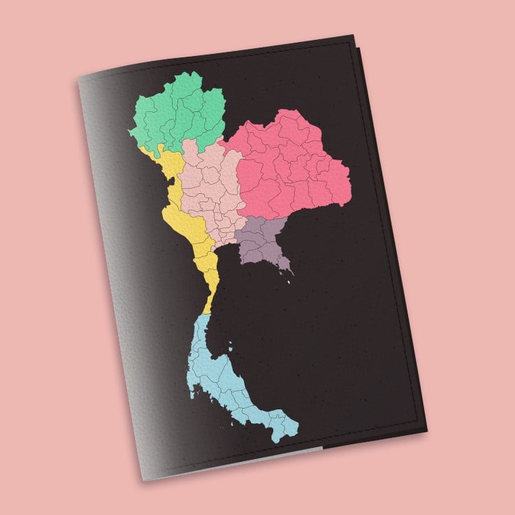 Обложка на паспорт The cover Тайланд 9,6х13,3 см (913137)