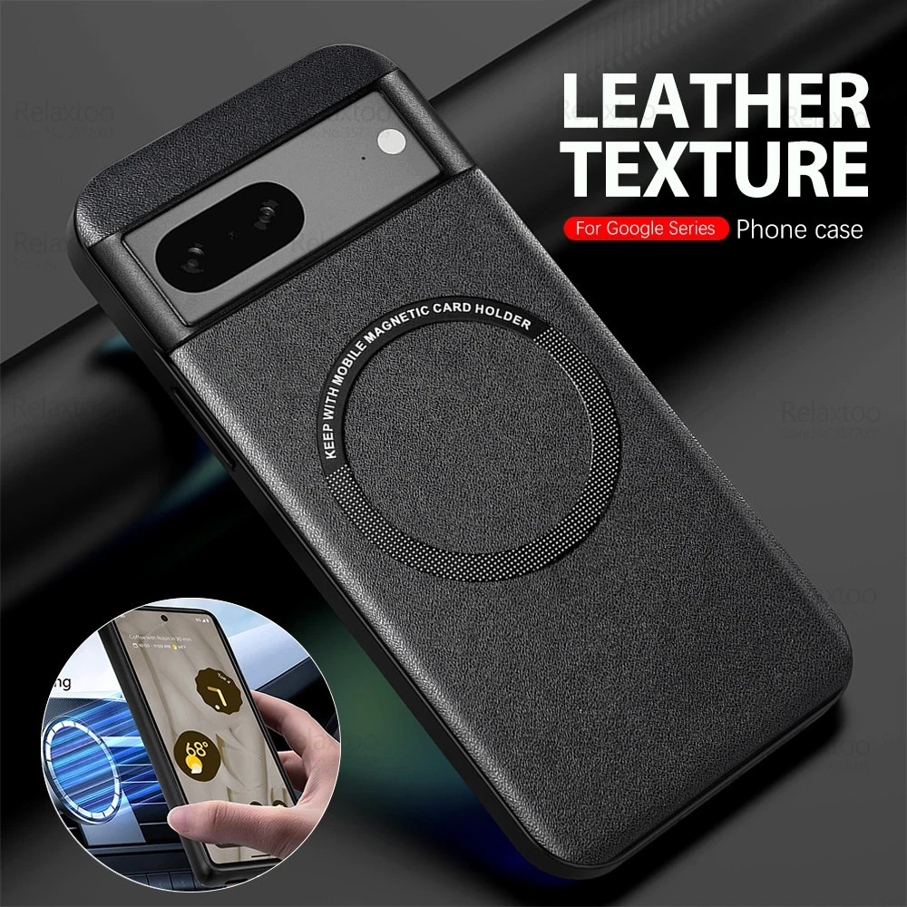 Чехол Leather Hybrid для Google Pixel 7 (MagSafe) - фото 6