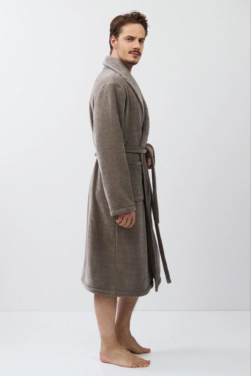 Халат чоловічий теплий Aruelle XXL Сірий (Elliot-bathrobe) - фото 3