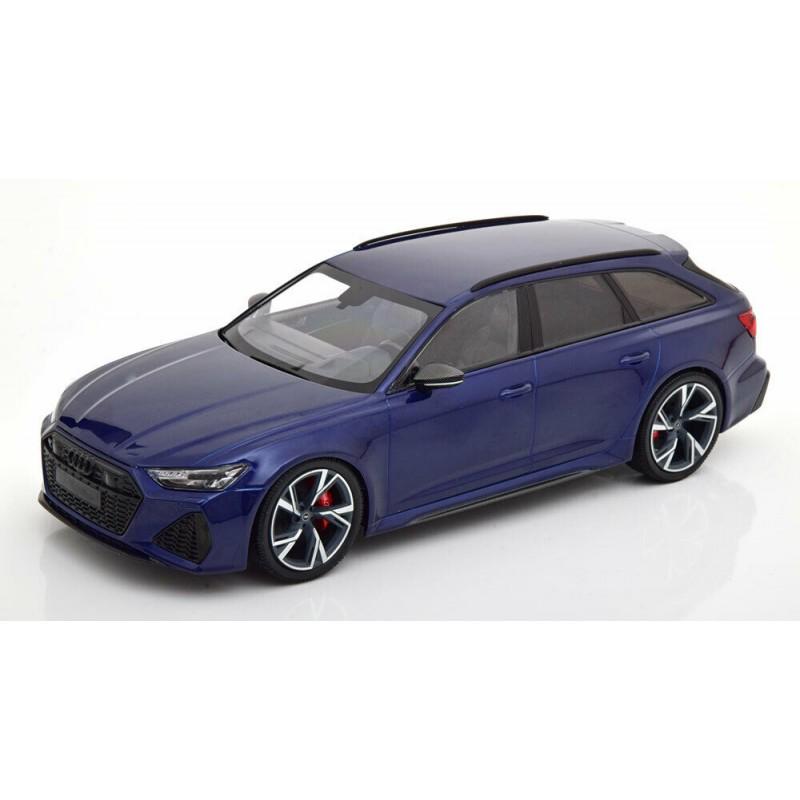 Модель автомобиля Minichamps 1:18 Audi RS6 С8 Avant 2019 Blue Metallic (155018011)