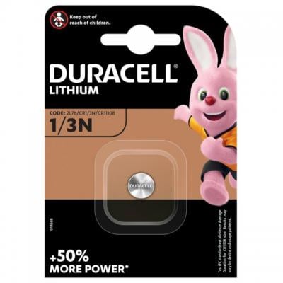 Батарейка литиевая Duracell CR1/3N 3V блистер 1 шт.