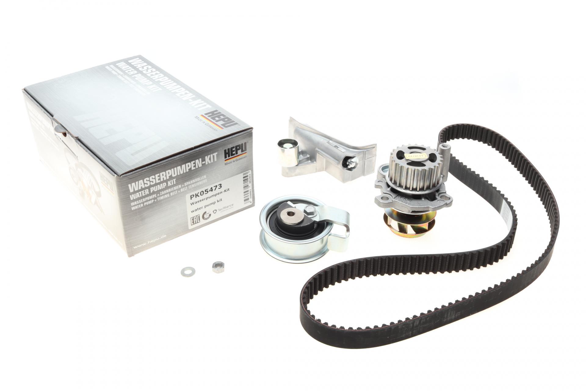 Комплект ГРМ и помпа Hepu Audi A4 96-09/A6 96-05/VW Passat 1.8 T 95-05 150x23 (PK05473)