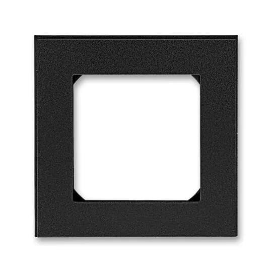 Рамка одномісна ABB Levit Онікс/Димчастий чорний (3901H-A05010 63)