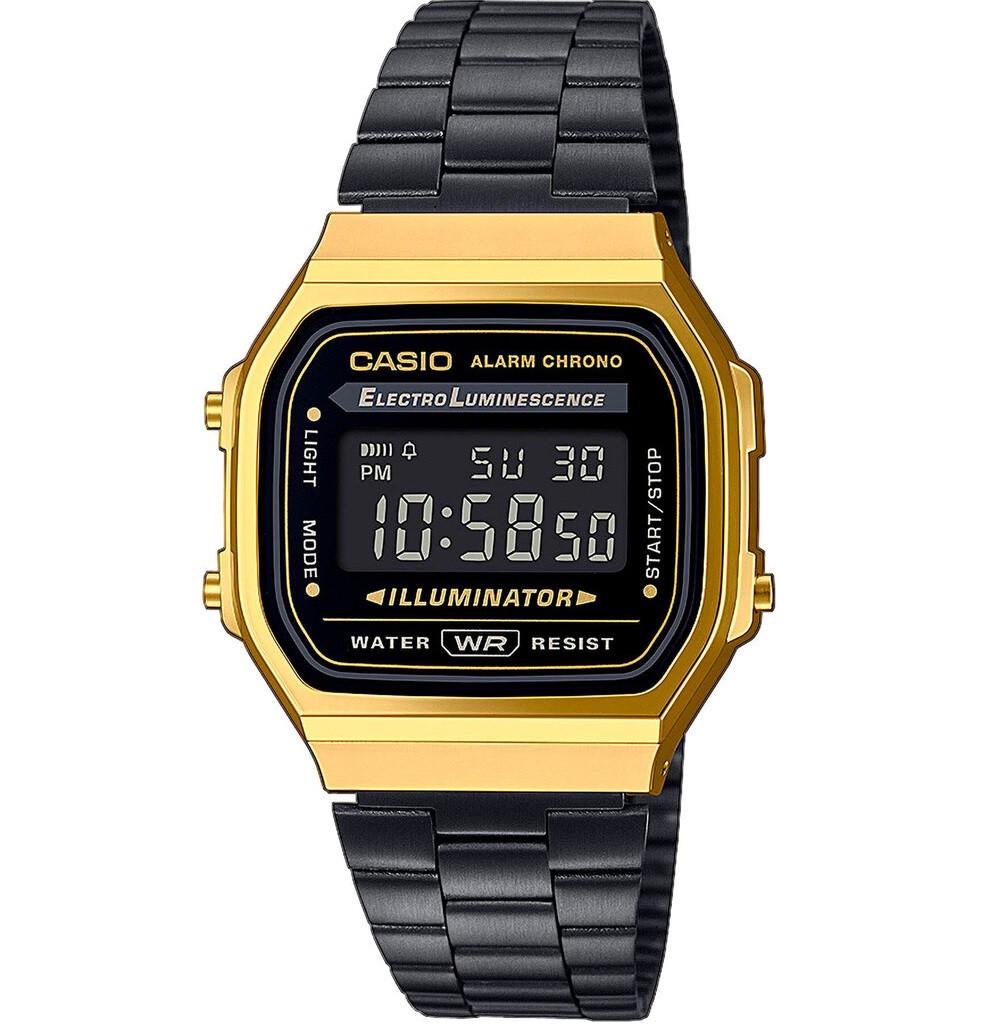 Наручний годинник чоловічий Casio Vintage Iconic A168WEGB-1BEF (27731463)