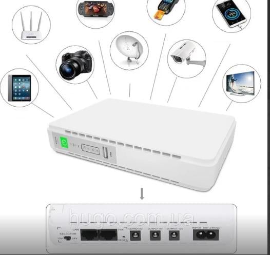 Повербанк POE43IP mini UPS for router 5v/9v/12v 8800 mAh ( 000545767) - фото 2