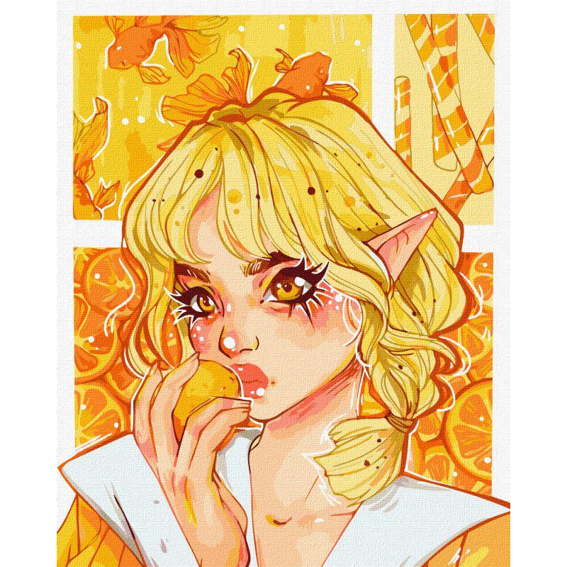 Картина за номерами ART CRAFT Апельсинове захоплення 40x50 см Різнокольорове (PM-194-K-747)